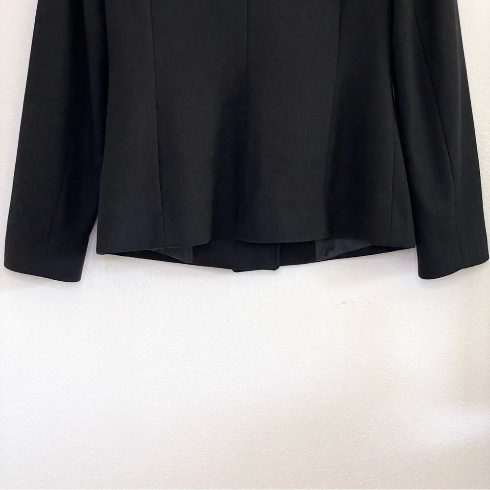 Andre Badi Wool Blend Belted Jacket Black XS - Small - Picture 9 of 16